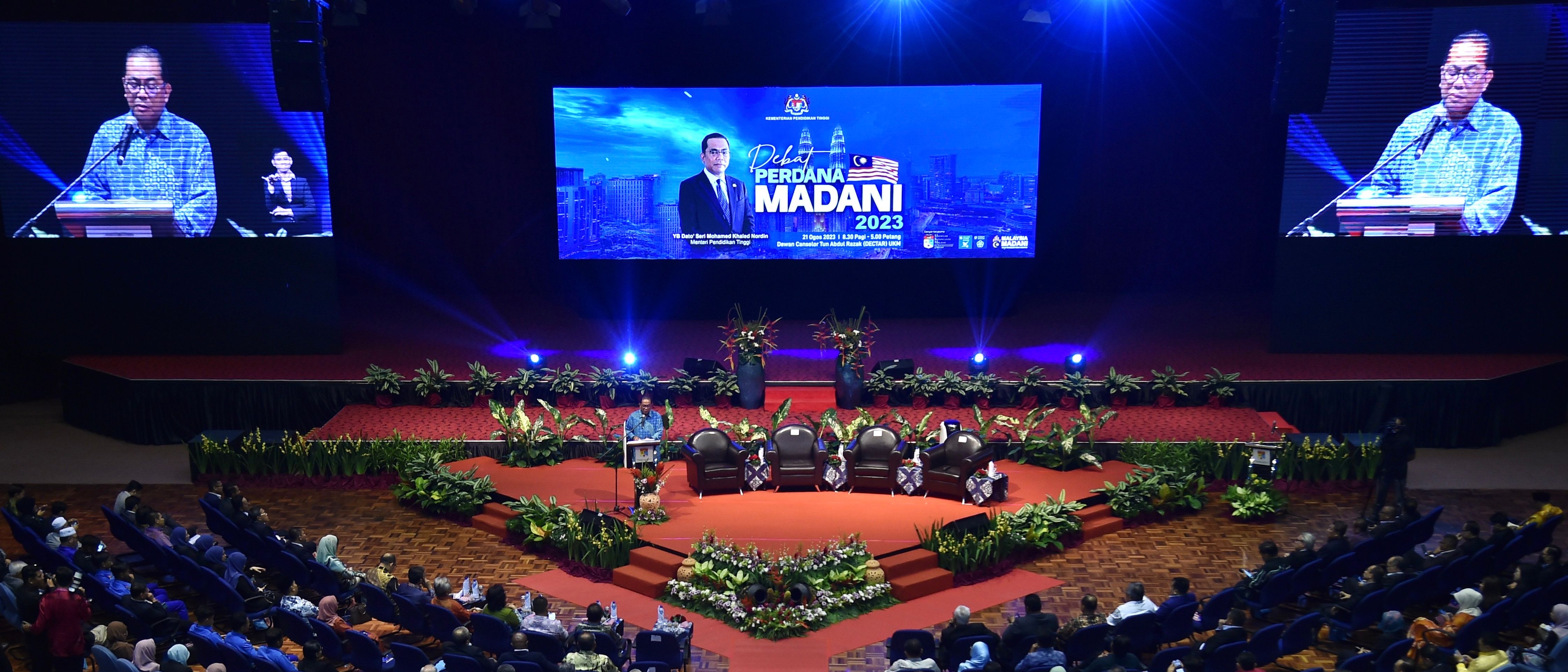Debat Perdana MADANI Projek Negara Jana Idea Jayakan Malaysia MADANI