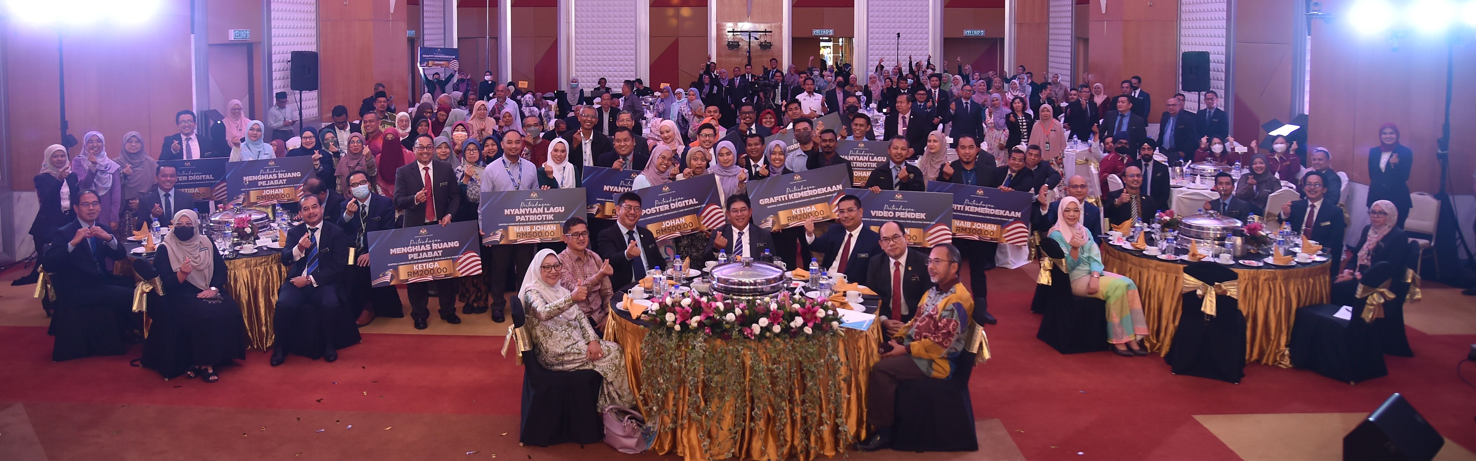 Tahniah Para Pemenang Pertandingan Bulan Kebangsaan Dan Hari Malaysia KPT 2022