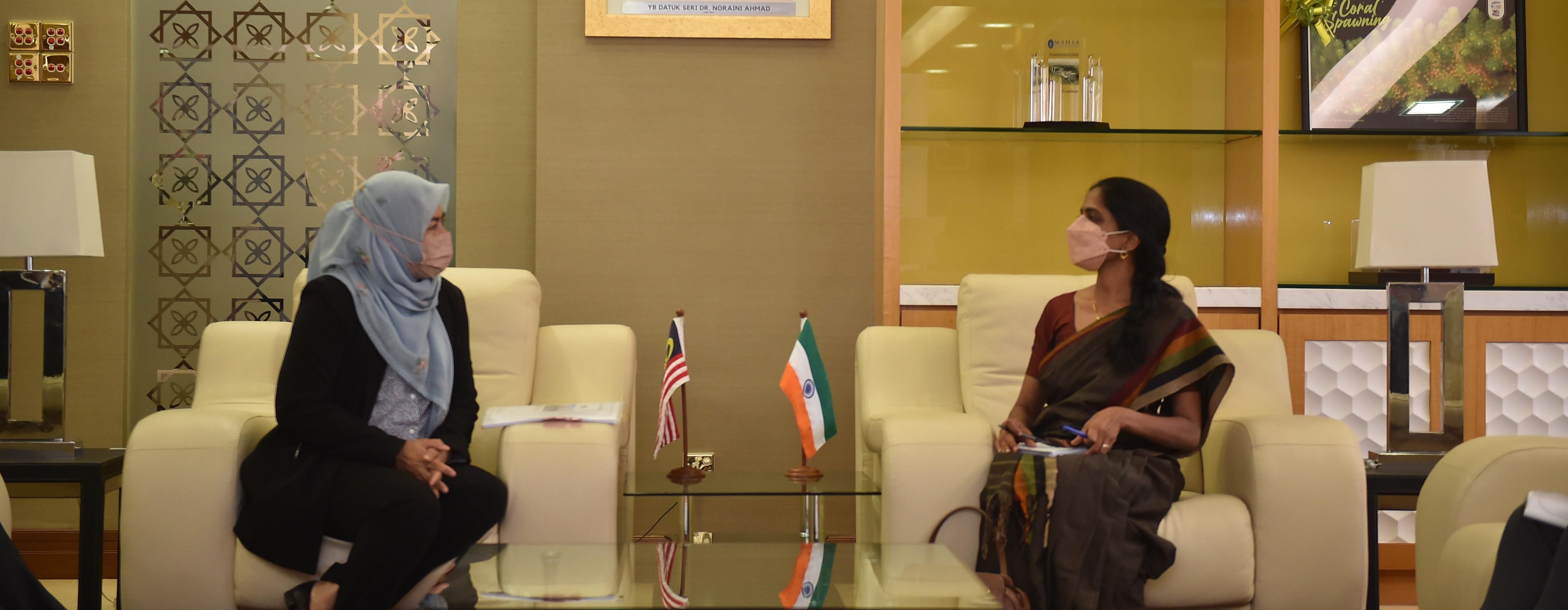 YBM Menerima Kunjungan dari Kuasa Usaha Sementara Kedutaan India