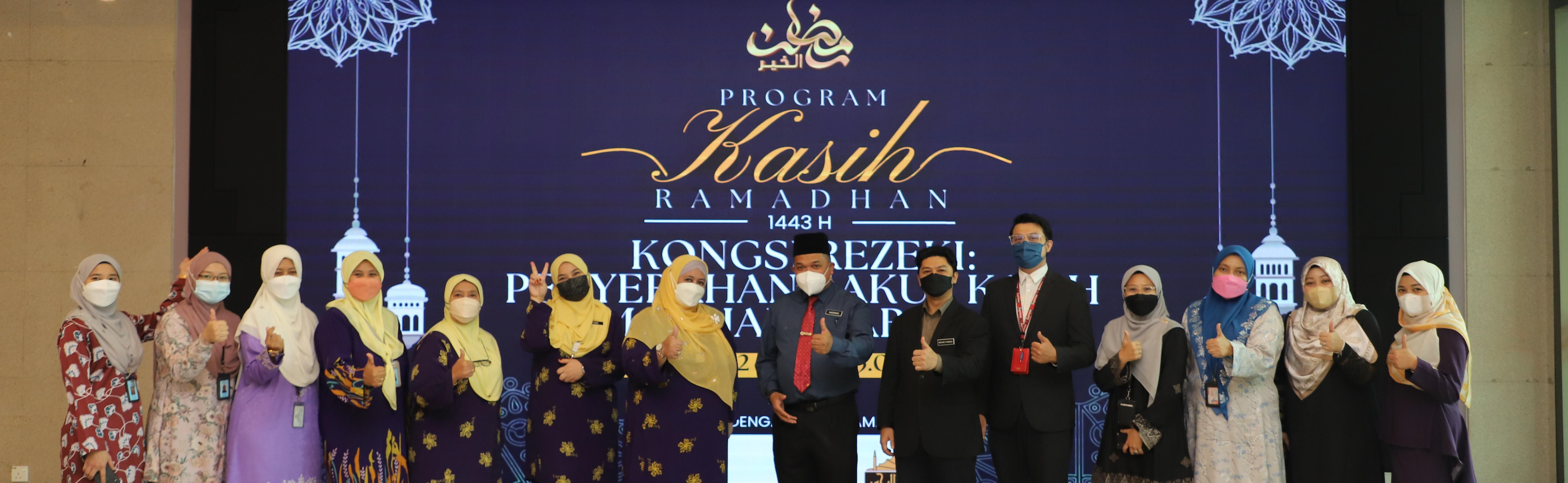 Program Kasih Ramadan KPT 2022 Kongsi Rezeki : Penyerahan Bakul Kasih Ramadan