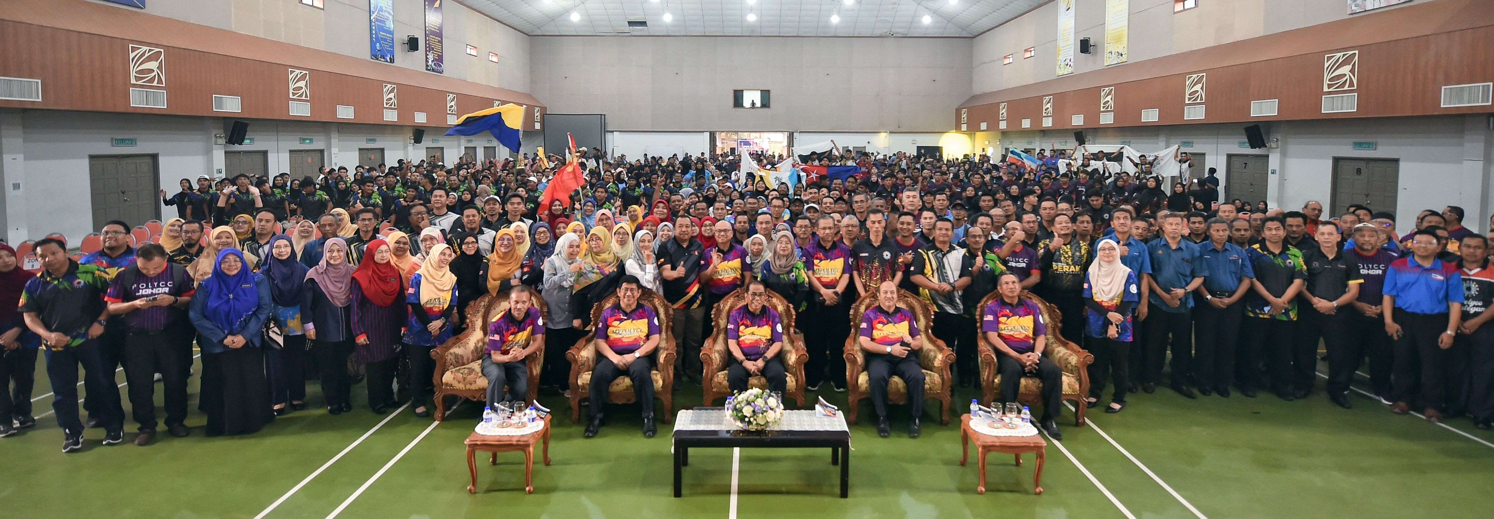 Kelantan Dan Terengganu Dinobat Juara Keseluruhan MYPOLYCC Sports Carnival 2023