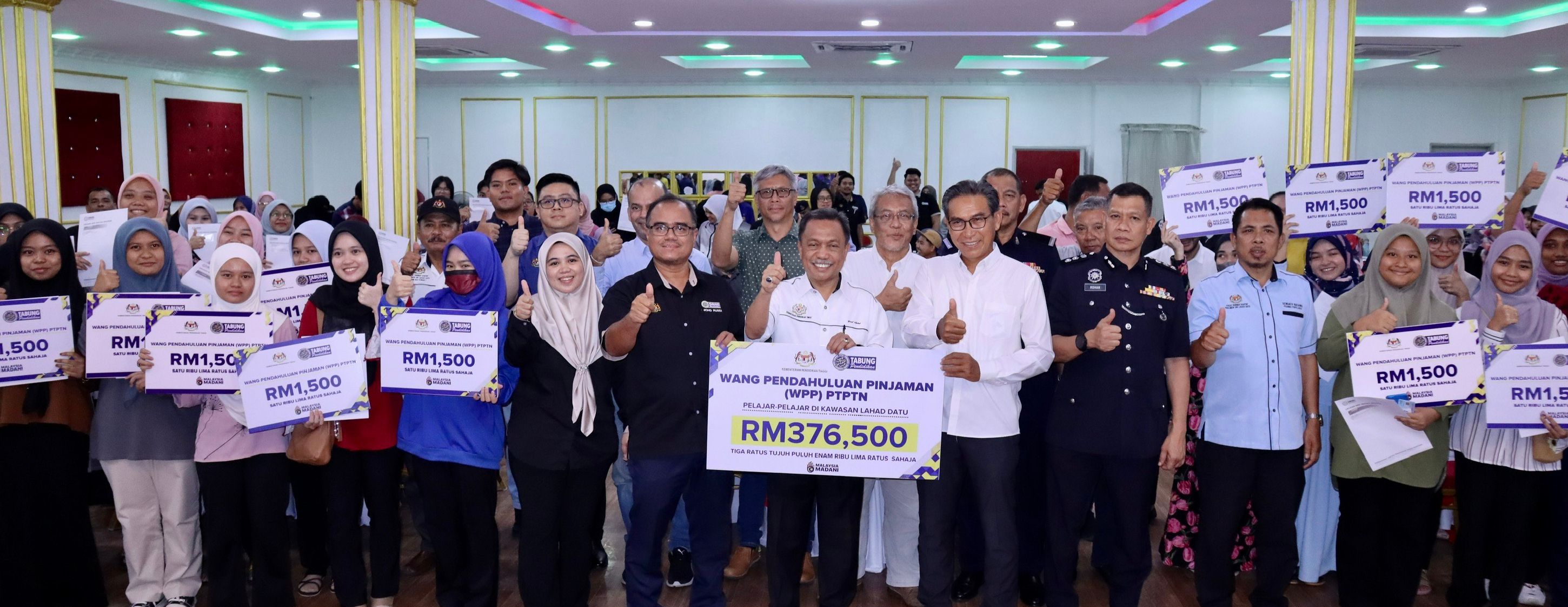 PTPTN Peruntuk RM4.98 Juta Melalui Inisiatif WPP, Ringankan Beban 3,321 Mahasiswa Sabah