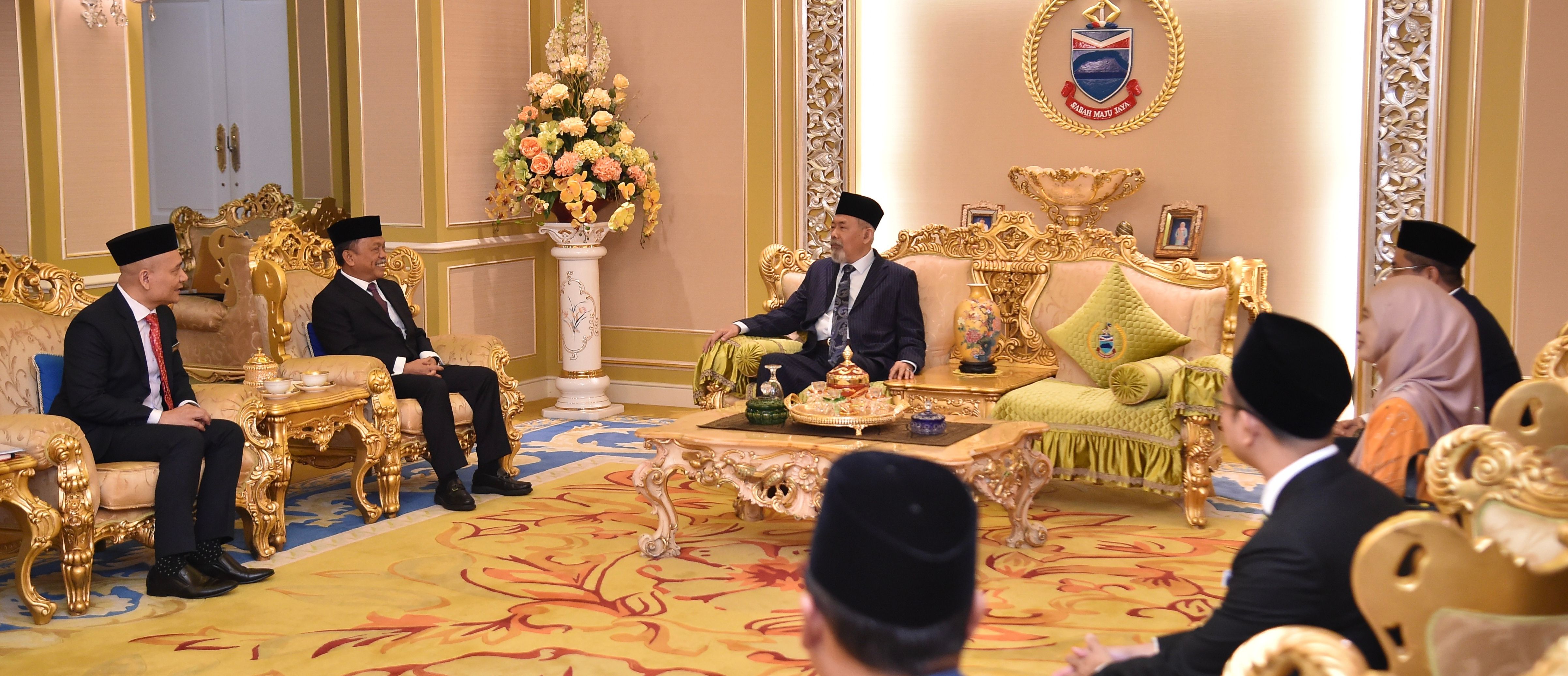 YBTM KPT Adakan Kunjungan Hormat Kepada TYT Negeri Sabah