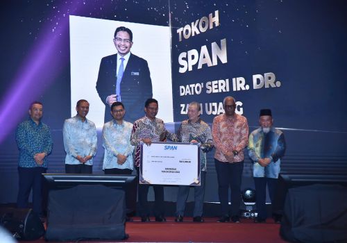KSU Terima Anugerah Tokoh SPAN, Iktiraf Sumbangan Dalam Industri Perkhidmatan Air